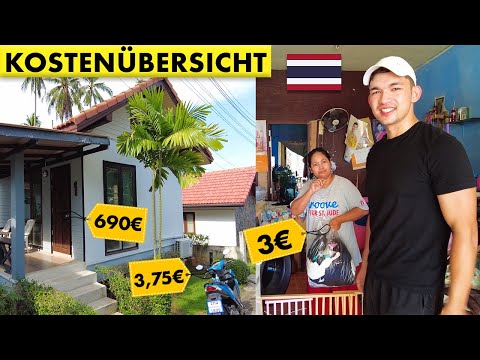 DAS kostet Thailand pro Monat | NICHT 1000€!!