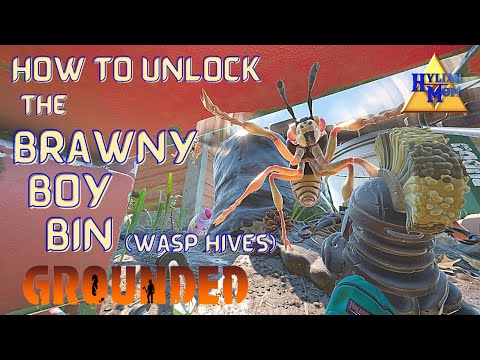 How To Unlock The Brawny Boy Bin (Wasp Hive Locations) | Easy Grounded Guides