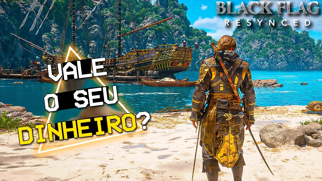 Zerei BLACK FLAG RESYNCED! Decepcionou ou ainda é um JOGASSO? (Análise / Review)