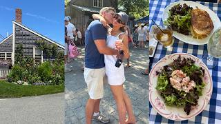 WEEK IN MY LIFE ON NANTUCKET 🐋⛵🌊 best week of the year! beach days, shopping, cisco, restaurants