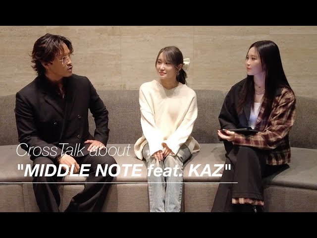 【鷲尾伶菜】11/19(水)に発売のMini Album『freivor』より 鷲尾伶菜 × KAZ × 浜野はるき「MIDDLE NOTE feat. KAZ」スペシャル対談映像公開!! 2 YouTubeサムネイル