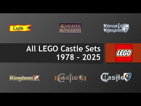 All LEGO Castle Sets 1978 - 2025 | Building Brick Sets