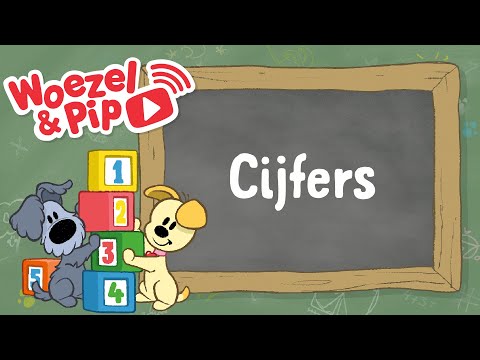 Woezel & Pip TV - Cijfers leren (leren tellen) met Woezel & Pip!