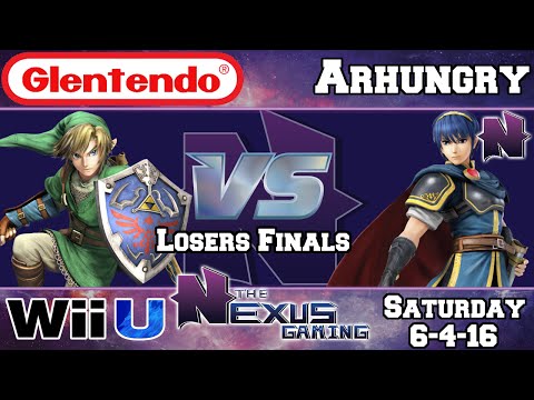 Glentendo (Link) vs Nexus| Arhungry (Marth) - Losers Finals 6-4-16