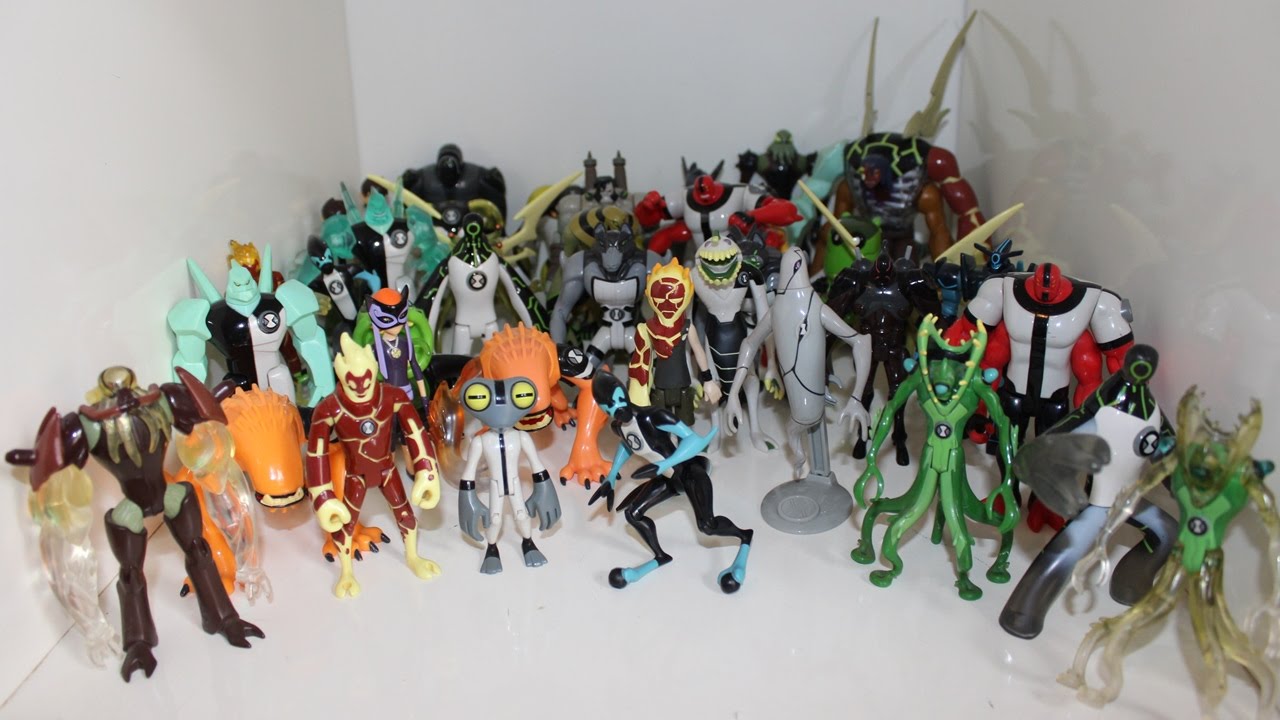 Minha Coleção de Bonecos do Ben 10 (Ben 10,Alien Force,Ultimate Alien,Omniverse) - Mathvlog