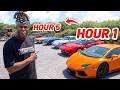 SIDEMEN ROAD TRIP BUT EVERY HOUR THE CAR GETS OLDER