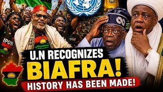 "BREAKING 😱UN FINALLY SETTLES BIAFRA RESTORATION DEBATE 🔥 BIAFRA OFFICIALLY RECOGNIZED ON D GLOBAL..