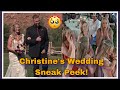Christine Brown's Wedding Sneak Peek!