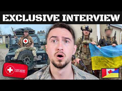 Canadian Combat Medic Reveals BRUTAL Ukraine War Reality