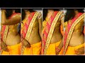 How To Wear Ultra Low Waist Saree On Dark Yellow How To Drape Ultra Low Waist Saree 2021