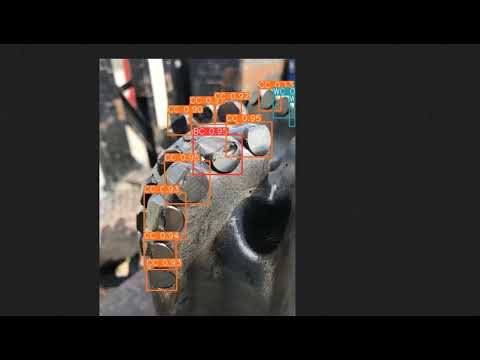 Demonstration of an automated PDC drill bit cutter damage detection