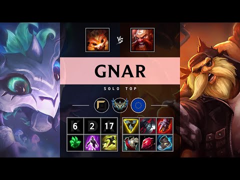 Gnar Top vs Gragas - EUW Challenger Patch 25.11