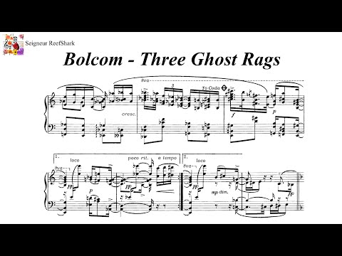 Bolcom - 3 Ghost Rags (Jacobs, Cazal, Myer)