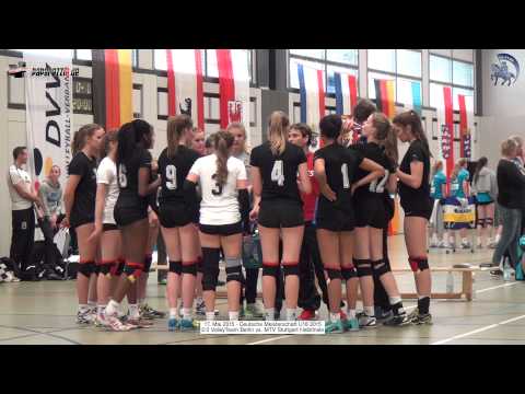 2:0 VolleyTeam Berlin vs. MTV Stuttgart Halbfinale - 17.5.2015