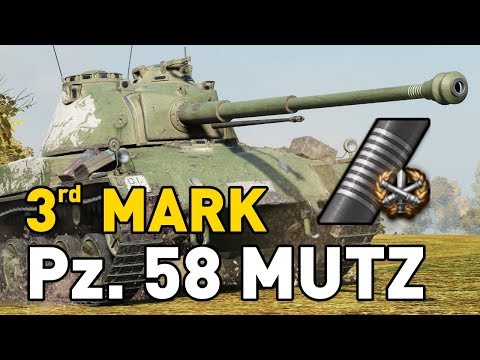 World of Tanks || Pz. 58 Mutz - 3 Marks