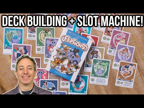 Fliptoons Review - Accelerated Deckbuilding with Slot Machine Feel!
