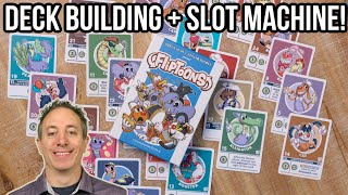 Fliptoons Review - Accelerated Deckbuilding with Slot Machine Feel!