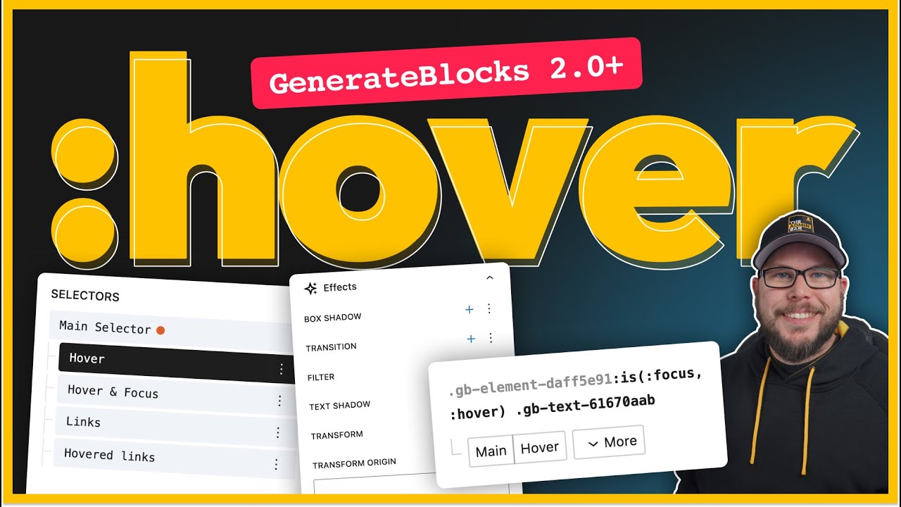 Mastering Hover Effects in GenerateBlocks