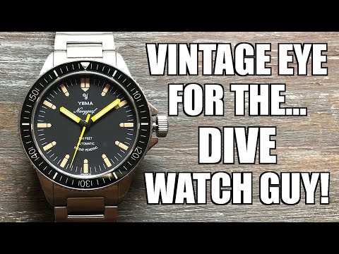 Yema Navygraf Heritage Automatic Diver Review (YNAV2019-AMS) - Perth WAtch #329