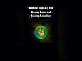 Windows Stem M2 New Startup Sound And Startup Animation Shorts