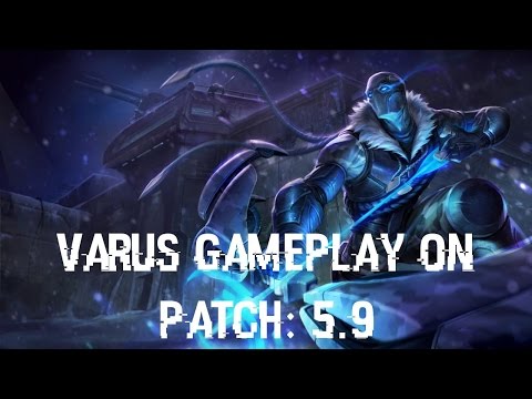 SKT T1 Faker : Varus vs LeBlanc : KR LOL SoloQ Highlights: Patch 5.9