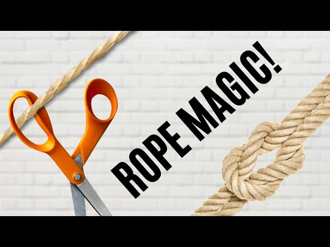 ROPE MAGIC TRICKS YOU CAN DO! CRAZY KNOTS #ropemagictrick #easymagictrick #magictricksforkids