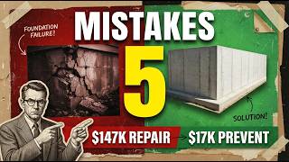Why Container Homes Fail | 5 Critical Mistakes That Destroy Foundations