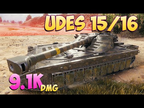 UDES 15/16 - 7 Kills 9.1K DMG - Amazing battle! - World Of Tanks