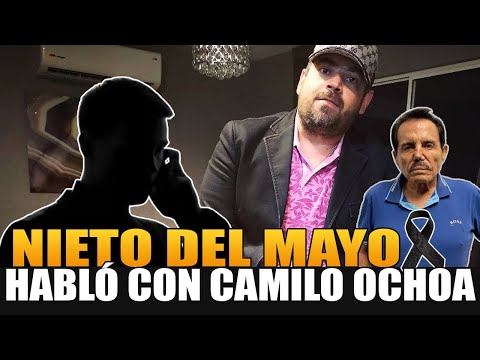 Camilo Ochoa spoke with a grandson of Mayo 🔥 #mexico