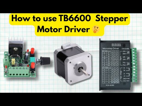 TB6600 Microstep stepper motor driver and pulse generator #arduino #steppermotor #tb6600 #motors 