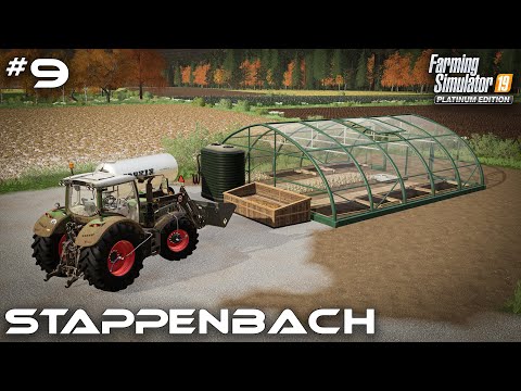 Building A Potato Greenhouse - Stappenbach #9 Farming Simulator 19 Timelapse