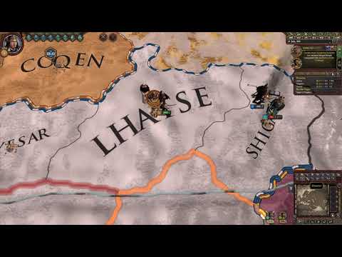Let's play CK2 Jade Dragon with CK2+ mod / Lhaze (Tibet) - part 63