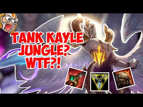 TANK KAYLE JUNGLE?! Holy 😂| kayle 1v9
