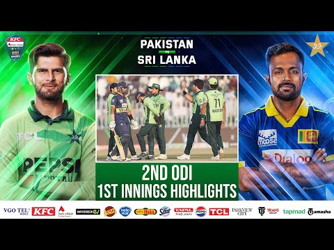 1st Innings Highlights | Pakistan vs Sri Lanka ODI series 2025 | 2nd ODI | PCB | M2S1U