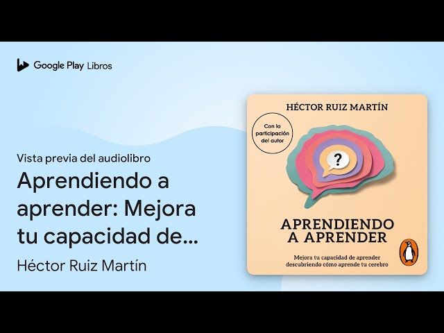Vídeo relacionado con Aprendiendo a aprender: Mejora tu capacidad de aprender descubriendo cómo aprende tu cerebro