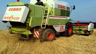 preview picture of video 'Claas Dominator 128 Olaszfalu 20110713-313'