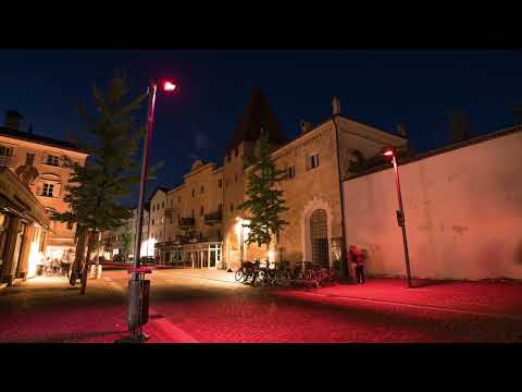 ewo Smart Lighting at Kleiner Graben in Brixen/Bressanone