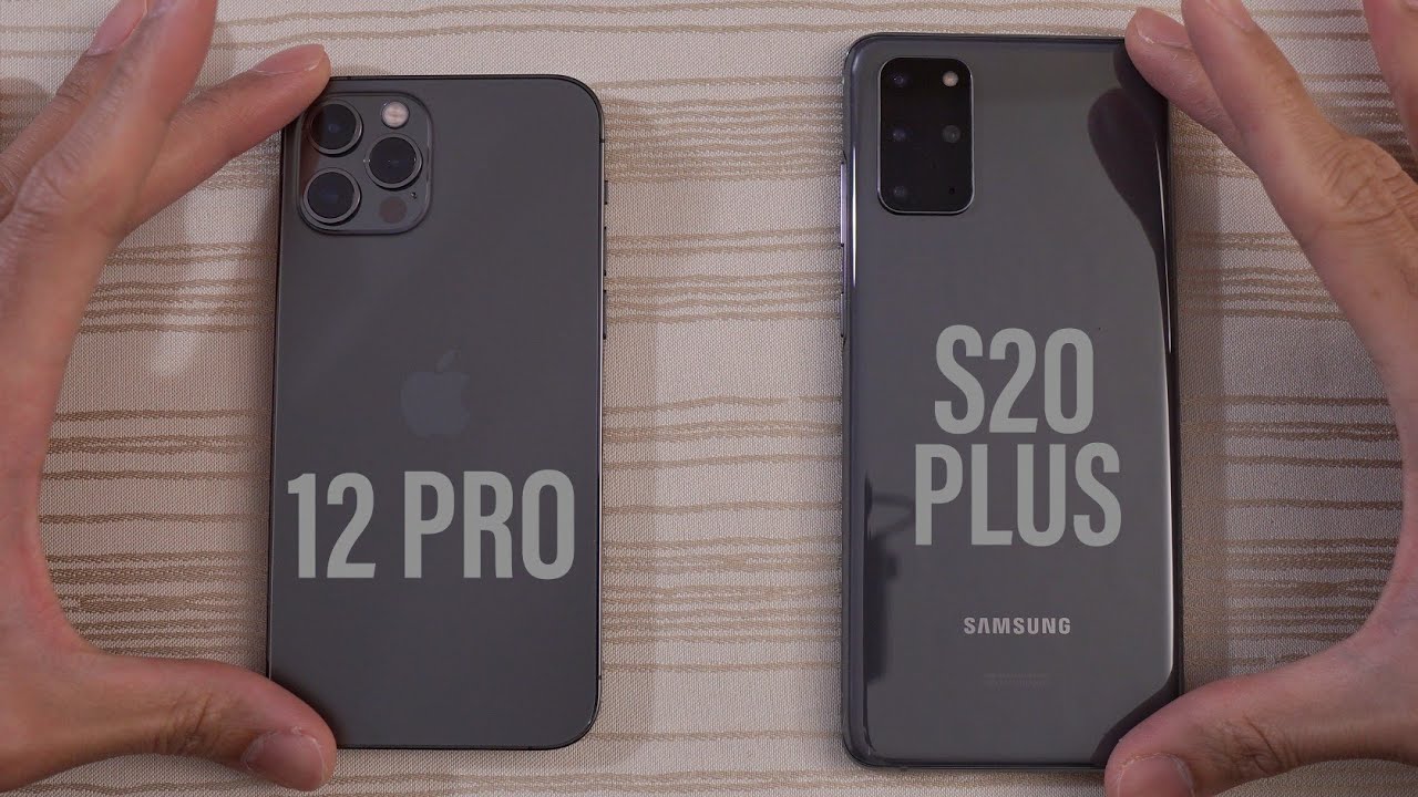 iPhone 12 Pro vs Samsung Galaxy S20 Plus SPEED TEST!