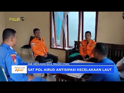 SAT POLAIRUD POLRES KEPULAUAN SULA SIAGAKAN ARMADA ANTISIPASI CUACA EKSTREM SAAT LEBARAN