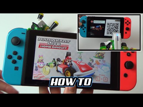 How to Connect Karts to Nintendo Switch - Mario Kart Live : Home Circuit