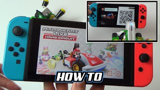 How to Connect Karts to Nintendo Switch - Mario Kart Live : Home Circuit
