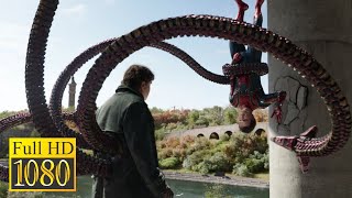 Peter Parker vs Otto Octavius in the movie Spider-Man: No Way Home (2021)