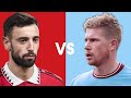 Kevin De Bruyne 🆚 Bruno Fernandes - Who is the Best Midfielder?  | Passing, Assists