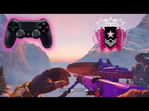 THE HIGH SENSITIVITY CONTROLLER CHAMPION: PS4 Ranked Highlights - Rainbow Six Siege Console Gameplay