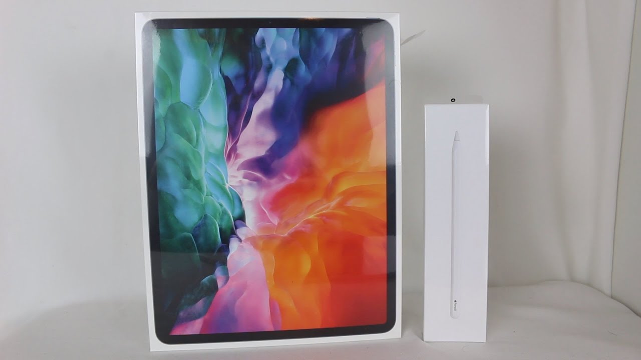 iPad Pro 4th Gen 12.9 Inch (2020) + Apple Pencil 2nd Gen Unboxing!