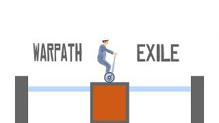 WARPATH или EXILE?! Я НЕ ЗНАЮ КОГО ВЫБРАТЬ... (Happy Wheels)