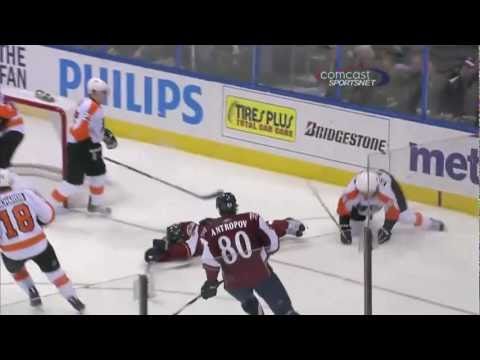 Shane O'Donnell drills Kane - Flyers CSN Feed