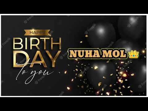Happy birthday Nuha Mol🎉|Byari Birthday Song | singer : samad gadiyar