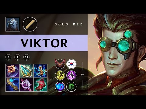 Viktor Mid vs LeBlanc - KR Grandmaster Patch 25.24