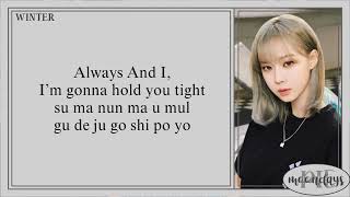 Download lagu WINTER (윈터) - With You (My Demon OST Part. 3) 'Easy Lyrics' mp3 Download lagu WINTER (윈터) - With You (My Demon OST Part. 3) 'Easy Lyrics' mp3